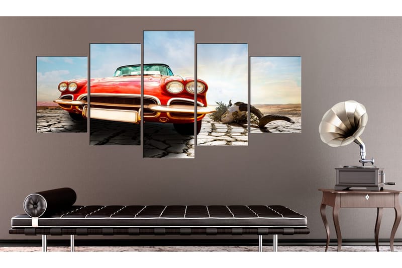 Taulu Vintage Red Dream 200x100 - Artgeist sp. z o. o. - Sisustustuotteet - Taulu & taide - Canvas-taulu