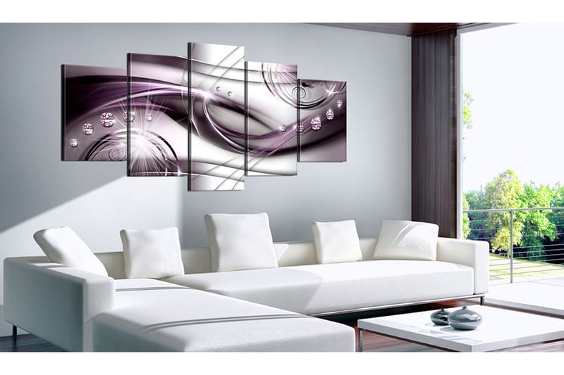 Taulu Violet Glow 200x100 - Artgeist sp. z o. o. - Sisustustuotteet - Taulu & taide - Canvas-taulu