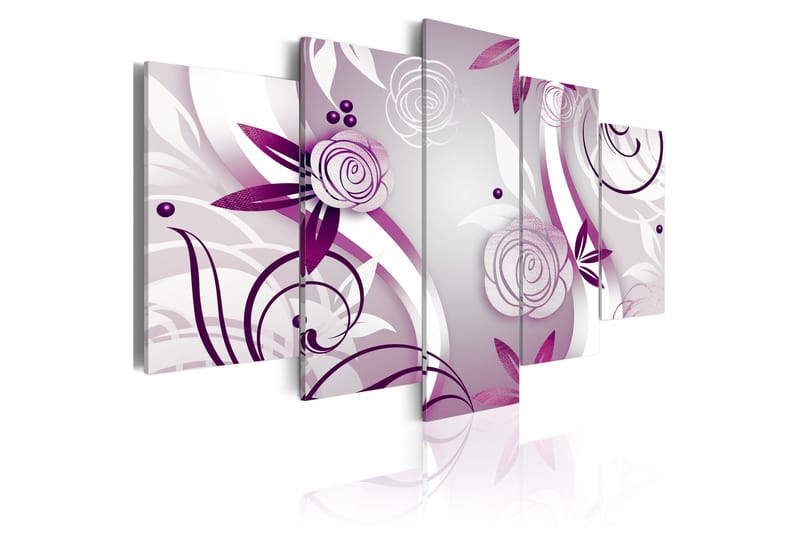 Taulu Violet Roses 100x50 - Artgeist sp. z o. o. - Sisustustuotteet - Taulu & taide - Canvas-taulu