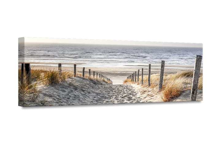 Taulu Warm Sand Canvas - 45x140 cm - Canvas-taulu - Seinäkoristeet