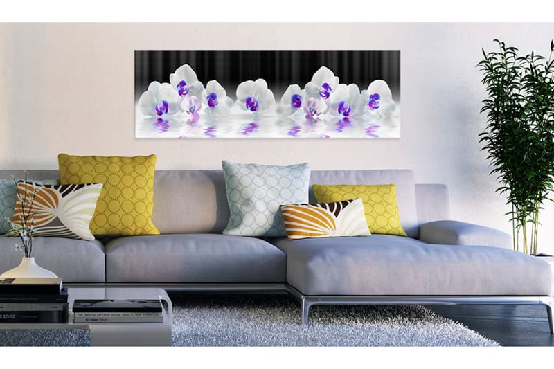 Taulu Water Orchids 135x45 - Artgeist sp. z o. o. - Sisustustuotteet - Taulu & taide - Canvas-taulu