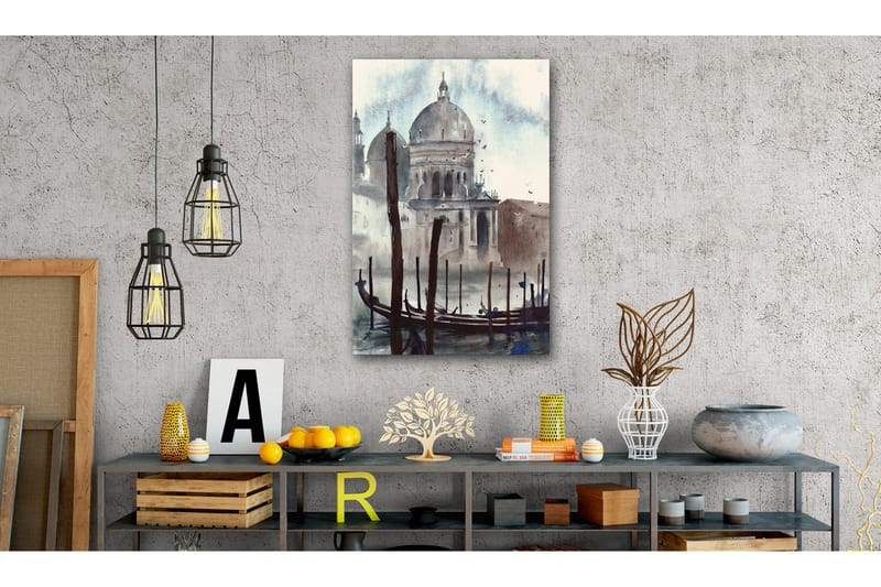 Taulu Watercolour Venice 60x90 - Artgeist sp. z o. o. - Sisustustuotteet - Taulu & taide - Canvas-taulu