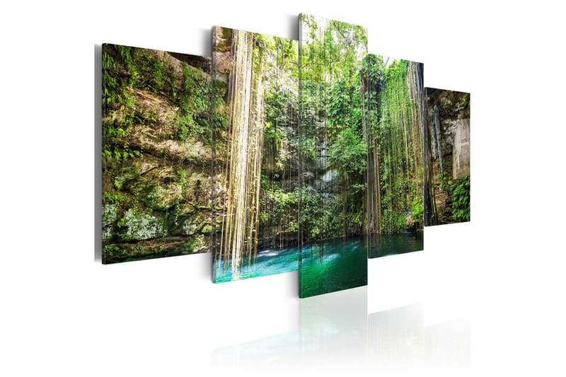 Taulu Waterfall Of Trees 100x50 - Artgeist sp. z o. o. - Sisustustuotteet - Taulu & taide - Canvas-taulu