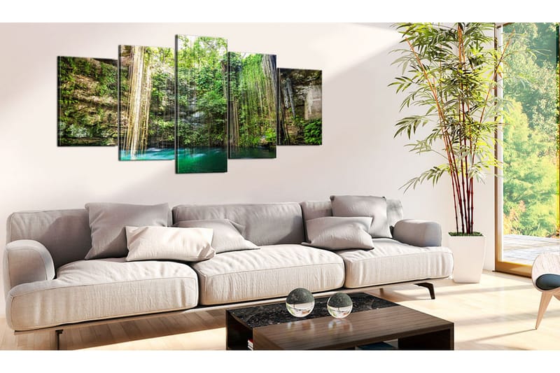 Taulu Waterfall Of Trees 200x100 - Artgeist sp. z o. o. - Sisustustuotteet - Taulu & taide - Canvas-taulu