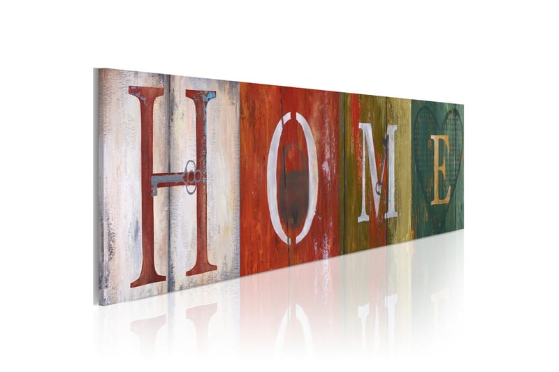Taulu Welcome home! 120x40 - Artgeist sp. z o. o. - Sisustustuotteet - Taulu & taide - Canvas-taulu