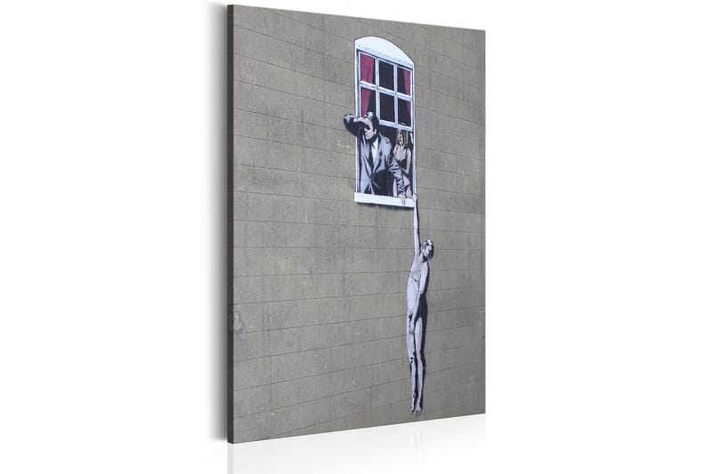 Taulu Well Hung Lover By Banksy 60x90 - Artgeist sp. z o. o. - Sisustustuotteet - Taulu & taide - Canvas-taulu