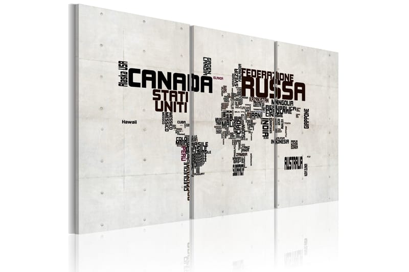 Taulu What A Wonderful World Triptych 120x80, Artgeist sp. z o. o.