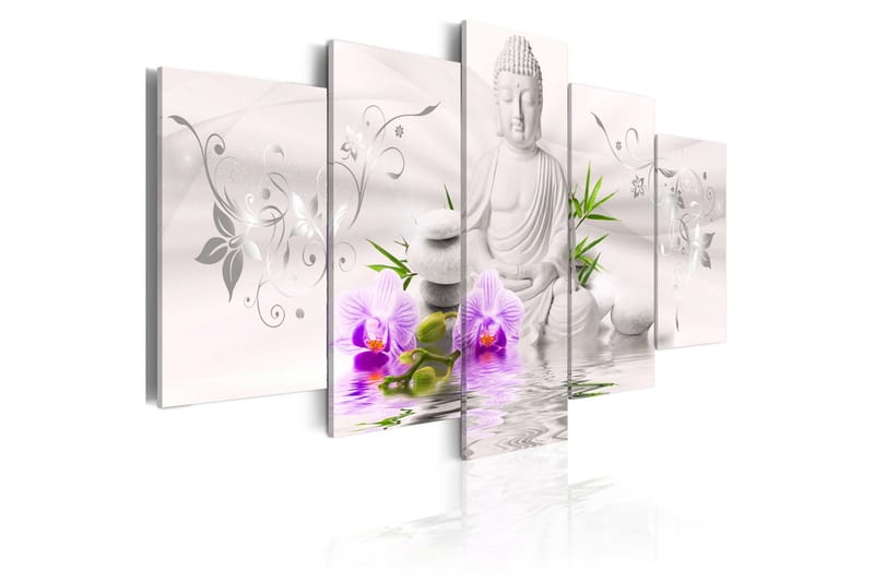 Taulu White Buddha 100x50 - Artgeist sp. z o. o. - Sisustustuotteet - Taulu & taide - Canvas-taulu