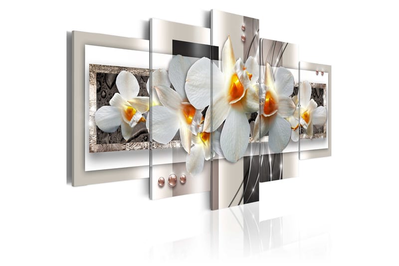 Taulu White Discretion 200x100 - Artgeist sp. z o. o. - Sisustustuotteet - Taulu & taide - Canvas-taulu