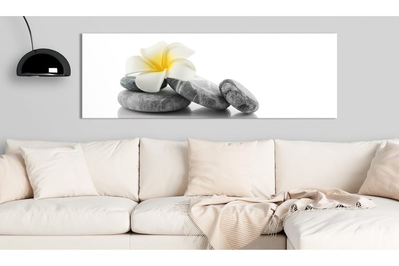 Taulu White Lotus 135x45 - Artgeist sp. z o. o. - Sisustustuotteet - Taulu & taide - Canvas-taulu
