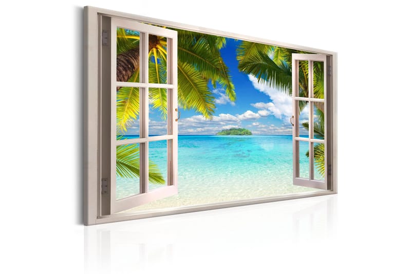 Taulu Window: Sea View 120x80 - Artgeist sp. z o. o. - Sisustustuotteet - Taulu & taide - Canvas-taulu