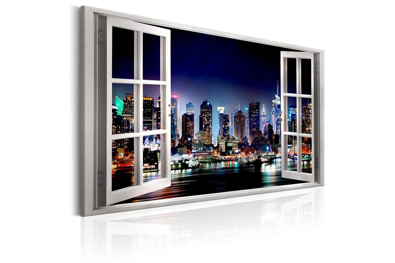 Taulu Window: View of New York 90x60 - Artgeist sp. z o. o. - Sisustustuotteet - Taulu & taide - Canvas-taulu