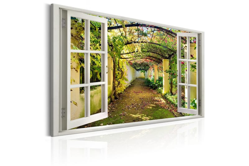 Taulu Window: View on Pergola 120x80 - Artgeist sp. z o. o. - Sisustustuotteet - Taulu & taide - Canvas-taulu