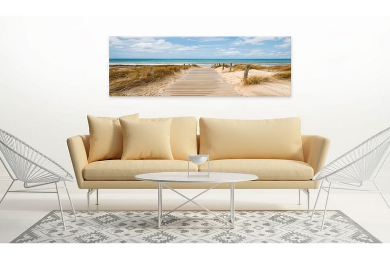 Taulu Windy Beach 135x45 - Artgeist sp. z o. o. - Sisustustuotteet - Taulu & taide - Canvas-taulu