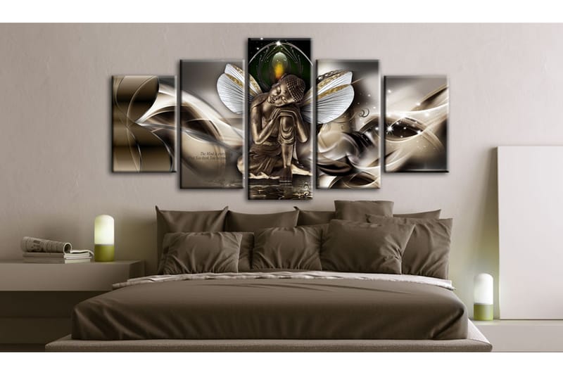 Taulu Winged Buddha 200x100 - Artgeist sp. z o. o. - Sisustustuotteet - Taulu & taide - Canvas-taulu
