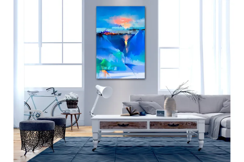 Taulu Winter Landscape (1 Part) Vertical 80x120, Artgeist sp. z o. o.