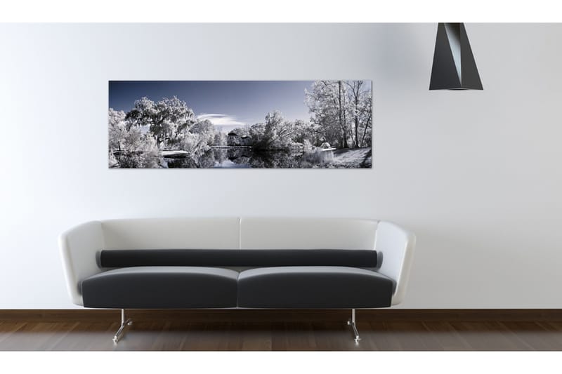 Taulu Wintry Lake 135x45, Artgeist sp. z o. o.