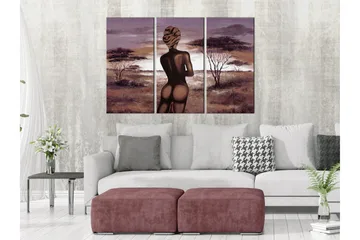 Taulu Without Shame 3 Parts 90x60 - Artgeist sp. z o. o. - Sisustustuotteet - Taulu & taide - Canvas-taulu