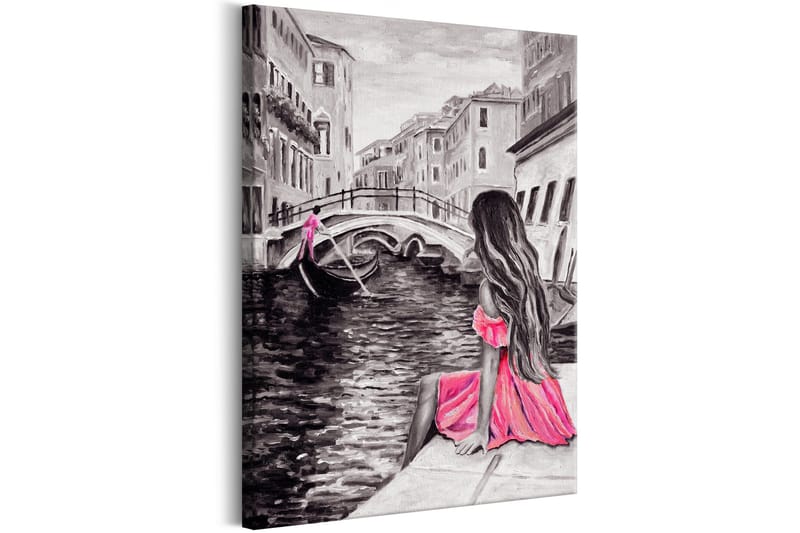 Taulu Woman in Venice (1 Part) Vertical 80x120 - Artgeist sp. z o. o. - Sisustustuotteet - Taulu & taide - Canvas-taulu