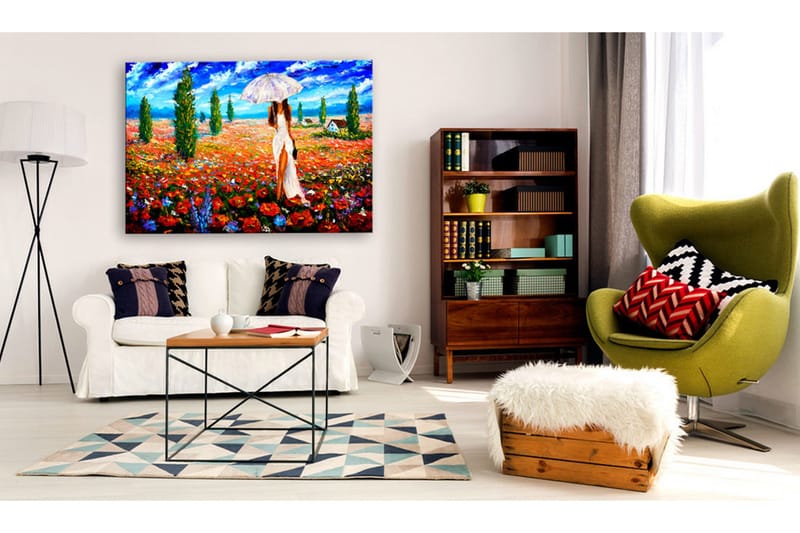 Taulu Woman with Umbrella 120x80, Artgeist sp. z o. o.