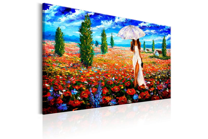 Taulu Woman with Umbrella 120x80 - Artgeist sp. z o. o. - Sisustustuotteet - Taulu & taide - Canvas-taulu