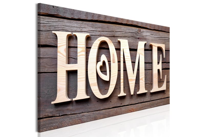 Taulu Wooden Home (1 Part) Narrow 120x40 - Artgeist sp. z o. o. - Sisustustuotteet - Taulu & taide - Canvas-taulu