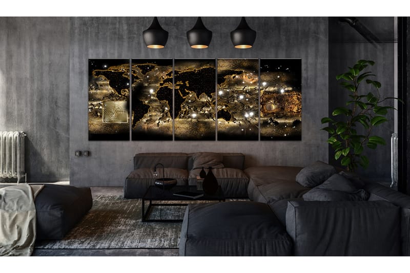 Taulu World At Night 200x80 - Artgeist sp. z o. o. - Sisustustuotteet - Taulu & taide - Canvas-taulu