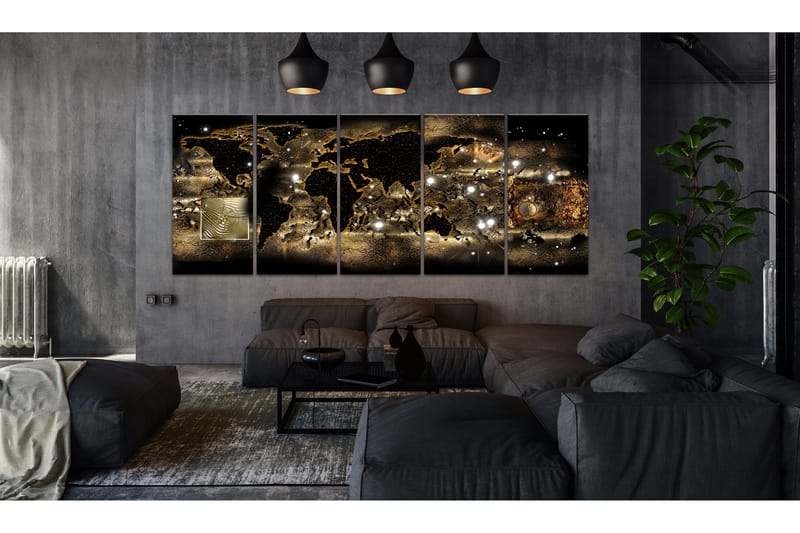 Taulu World At Night 200x80 - Artgeist sp. z o. o. - Sisustustuotteet - Taulu & taide - Canvas-taulu