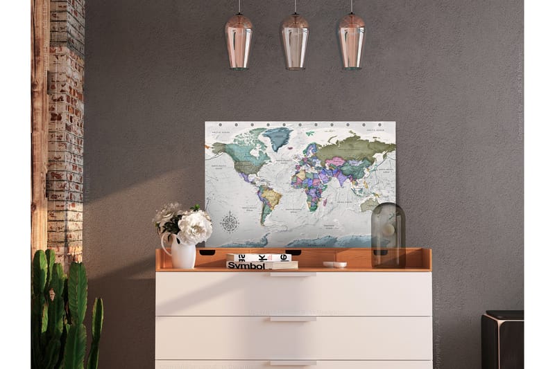 Taulu World Destinations (1 Part) Wide 120x80, Artgeist sp. z o. o.