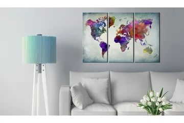 Taulu World In Colors 60x40 - Artgeist sp. z o. o. - Sisustustuotteet - Taulu & taide - Canvas-taulu