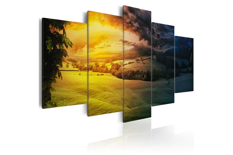 Taulu Yön ja päivän välissä 100x50 - Artgeist sp. z o. o. - Sisustustuotteet - Taulu & taide - Canvas-taulu