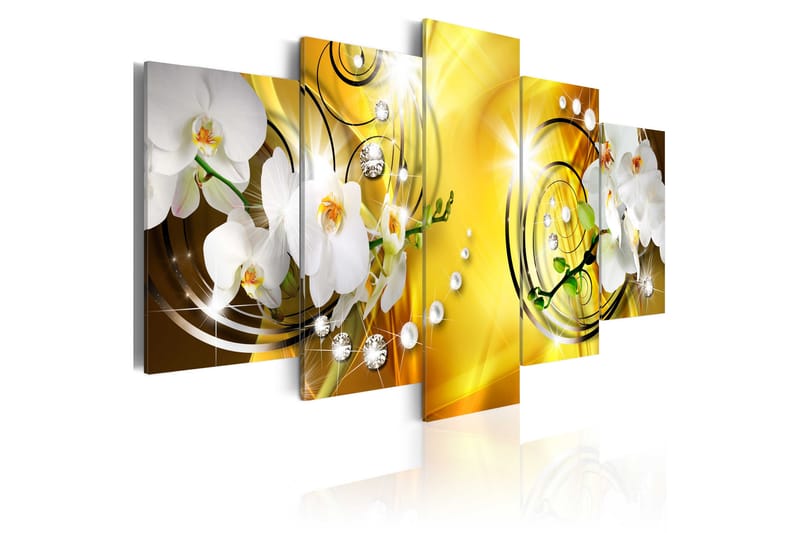 Taulu Yellow Admiration 200x100 - Artgeist sp. z o. o. - Sisustustuotteet - Taulu & taide - Canvas-taulu