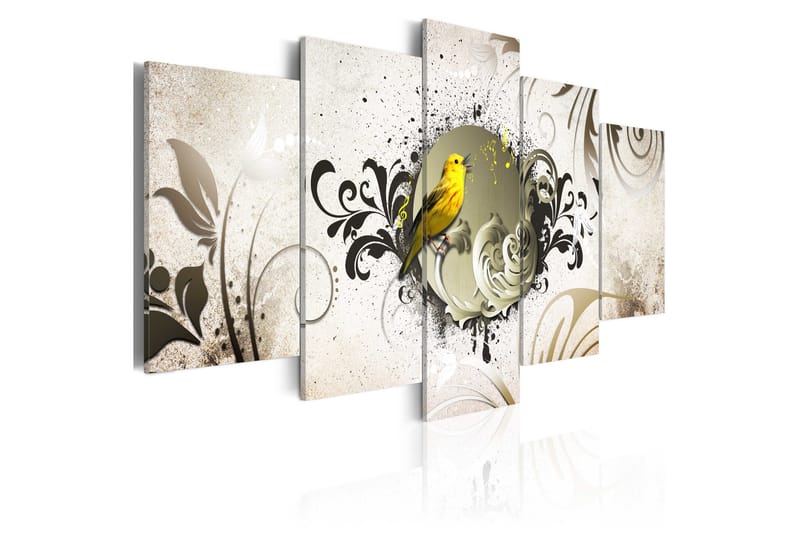 Taulu Yellow Bird 100x50, Artgeist sp. z o. o.
