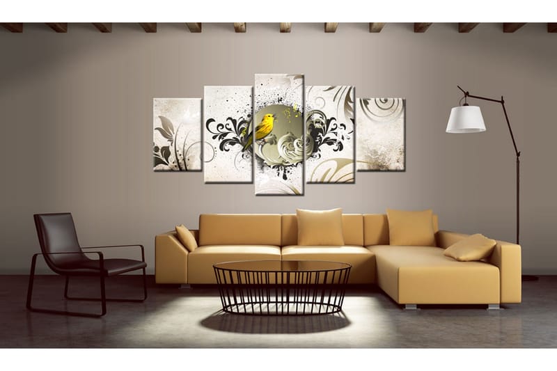 Taulu Yellow Bird 200x100 - Artgeist sp. z o. o. - Sisustustuotteet - Taulu & taide - Canvas-taulu