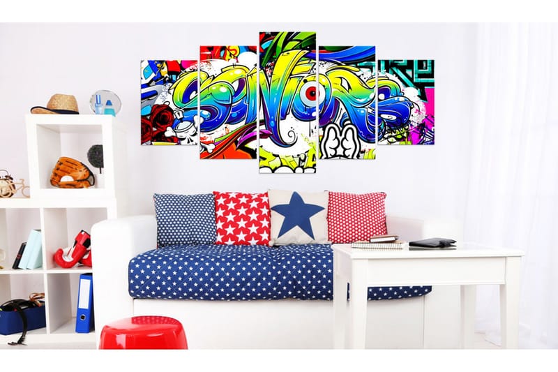 Taulu Youth World 100x50 - Artgeist sp. z o. o. - Sisustustuotteet - Taulu & taide - Canvas-taulu