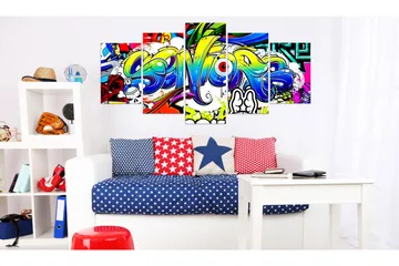 Taulu Youth World 200x100 - Artgeist sp. z o. o. - Sisustustuotteet - Taulu & taide - Canvas-taulu