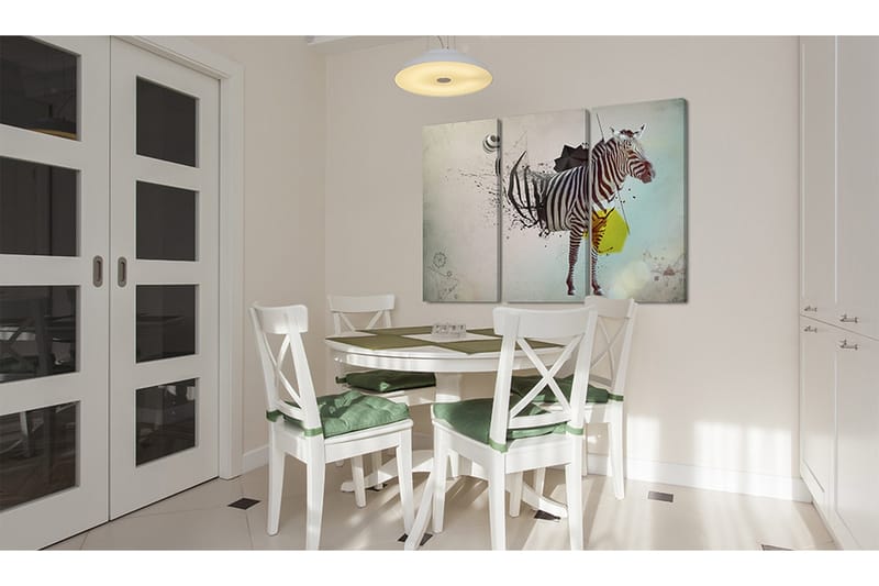 Taulu Zebra Abstrakti 120x80 - Artgeist sp. z o. o. - Sisustustuotteet - Taulu & taide - Canvas-taulu