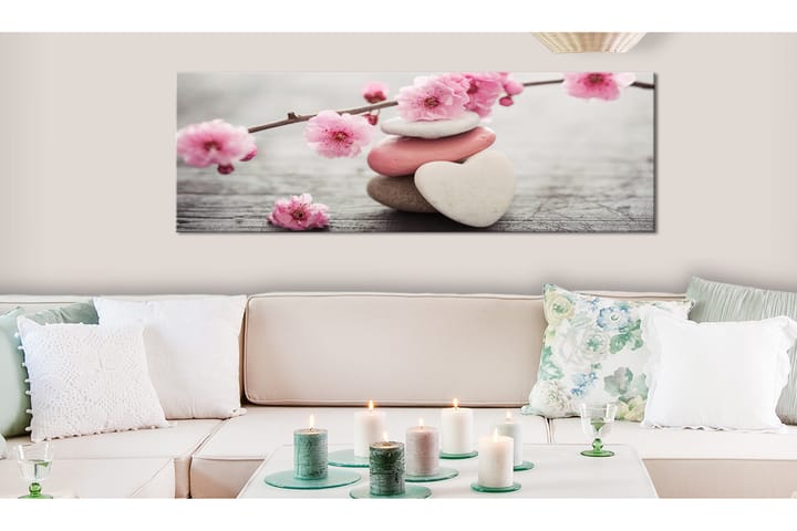 Taulu Zen Cherry Blossoms 120x40 - Artgeist sp. z o. o. - Canvas-taulu - Seinäkoristeet