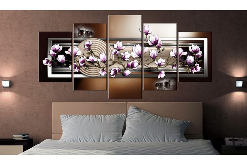 Taulu Zen Garden And Magnolia 200x100 - Artgeist sp. z o. o. - Sisustustuotteet - Taulu & taide - Canvas-taulu