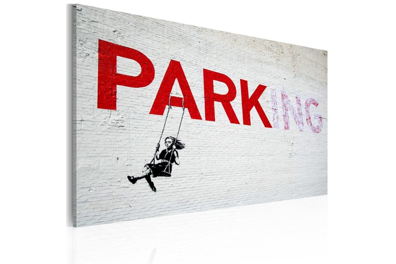 Taulu Parking Banksy 60x40 - Artgeist sp. z o. o. - Sisustustuotteet - Taulu & taide - Canvas-taulu