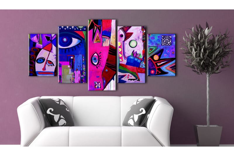 Taulu Pink Circus 100x50 - Artgeist sp. z o. o. - Sisustustuotteet - Taulu & taide - Canvas-taulu