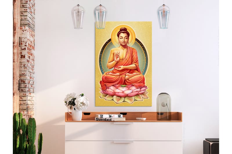Taulu Peace of Buddha (1 Part) Vertical 60x90 - Artgeist sp. z o. o. - Sisustustuotteet - Taulu & taide - Canvas-taulu