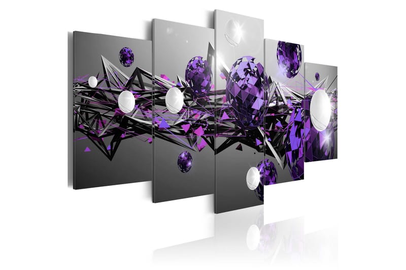 Taulu Purple Solar System 100x50 - Artgeist sp. z o. o. - Sisustustuotteet - Taulu & taide - Canvas-taulu