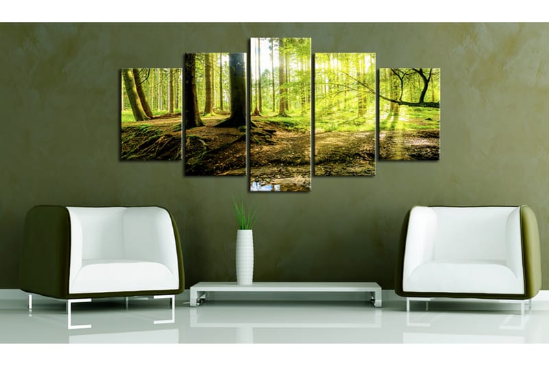 Taulu Poetry Of A Forest 100x50 - Artgeist sp. z o. o. - Canvas-taulu - Seinäkoristeet