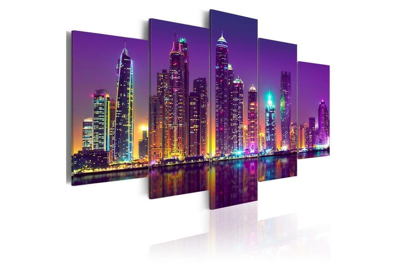 Taulu Purple Nights 200x100, Artgeist sp. z o. o.
