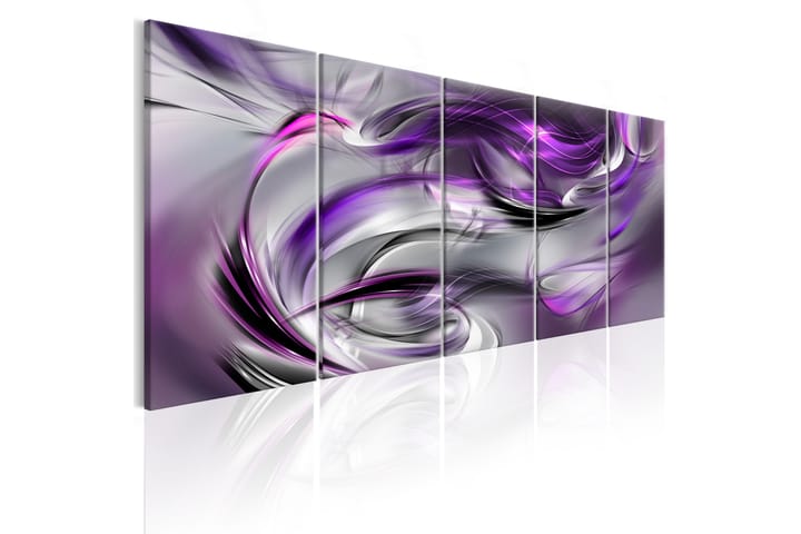Taulu Purple Gale 200x80 - Artgeist sp. z o. o. - Canvas-taulu - Seinäkoristeet