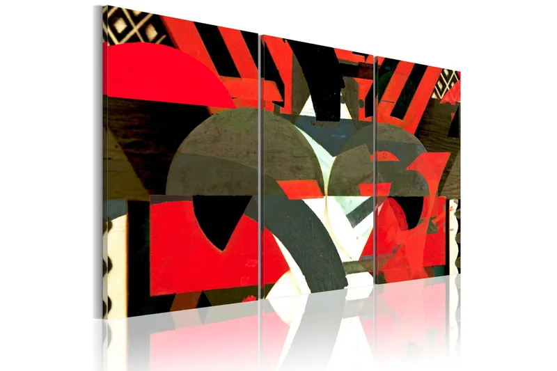 Taulu Pattern of abstract forms 90x60, Artgeist sp. z o. o.