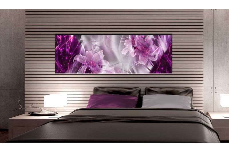Taulu Purple Flames 120x40 - Artgeist sp. z o. o. - Sisustustuotteet - Taulu & taide - Canvas-taulu