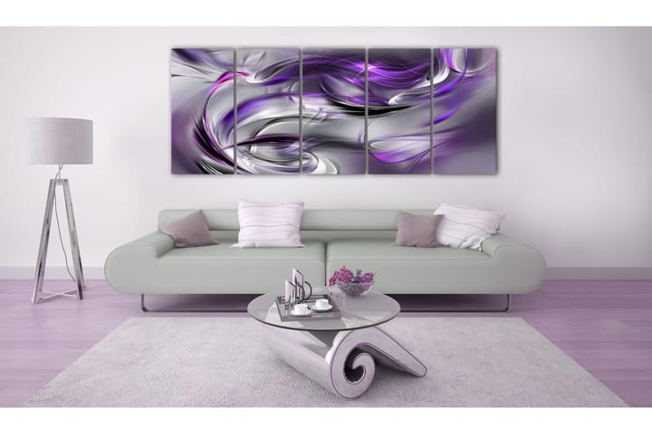 Taulu Purple Gale 200x80 - Artgeist sp. z o. o. - Canvas-taulu - Seinäkoristeet