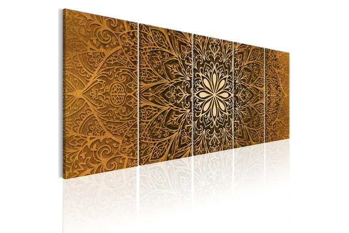 Taulu Paper Mandala 225x90 - Artgeist sp. z o. o. - Canvas-taulu - Seinäkoristeet